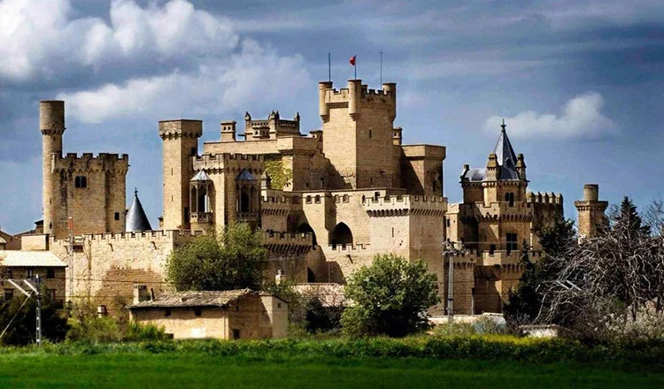 castillo de la ribera y olite